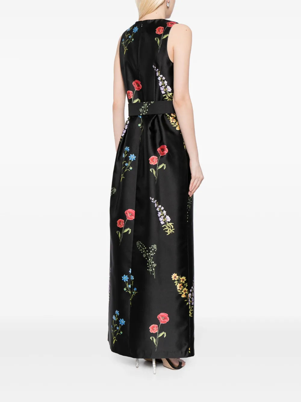 Marsden floral-print gown