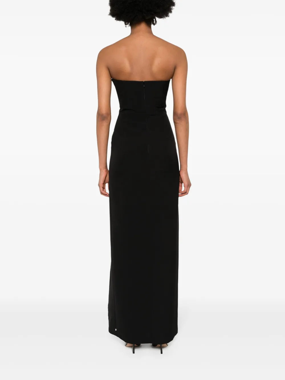 crystal-embellished maxi dress