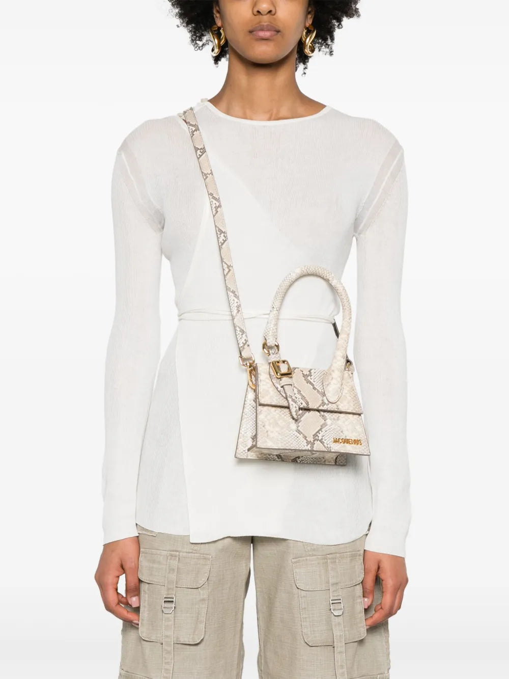 Le Chiquito Moyen Boucle tote bag