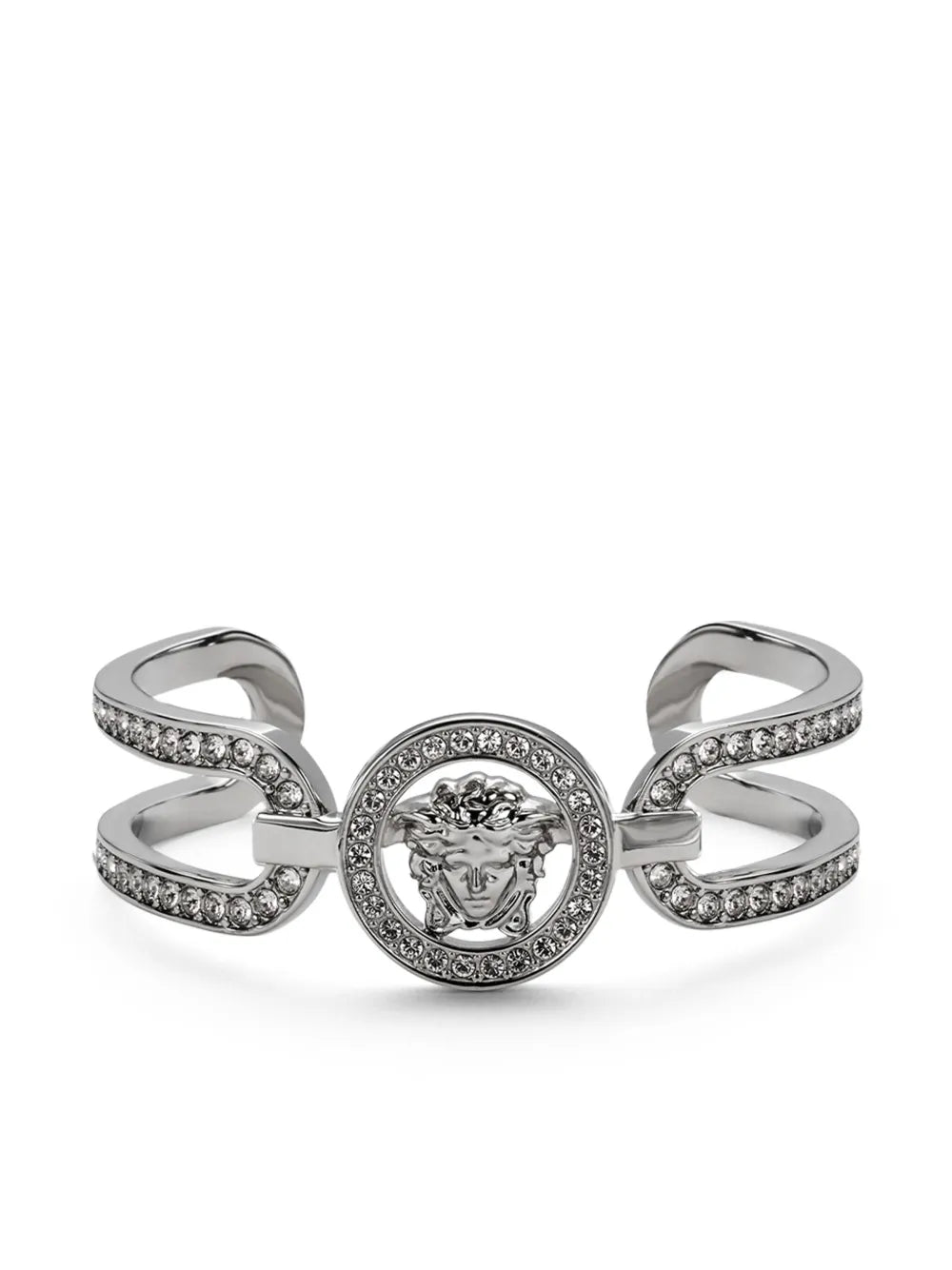 Medusa '95 crystal-embellished cuff bracelet