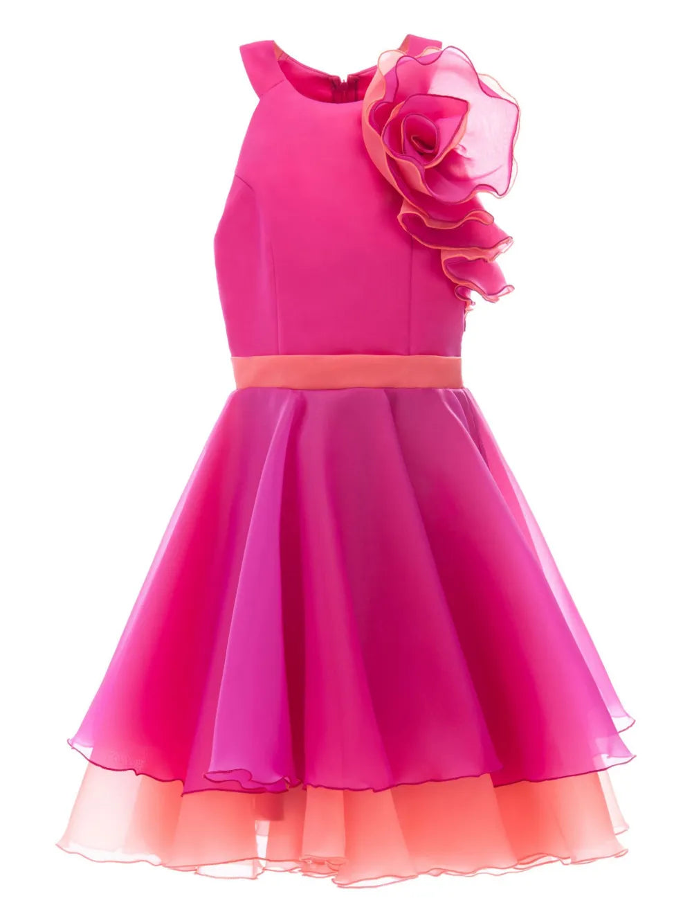 Estancia layered organza gown