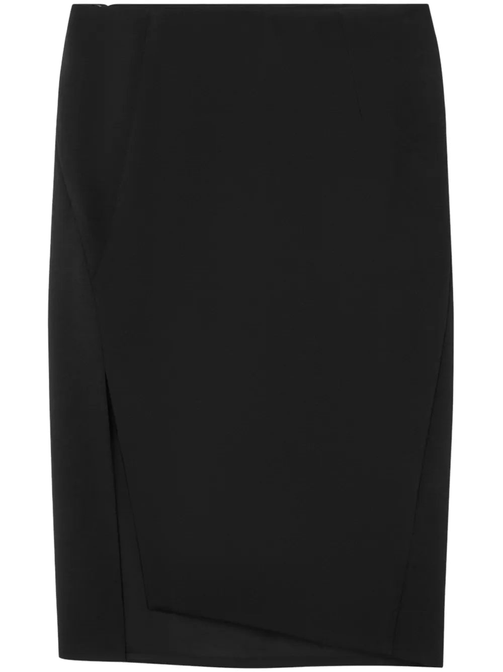 asymmetric pencil skirt