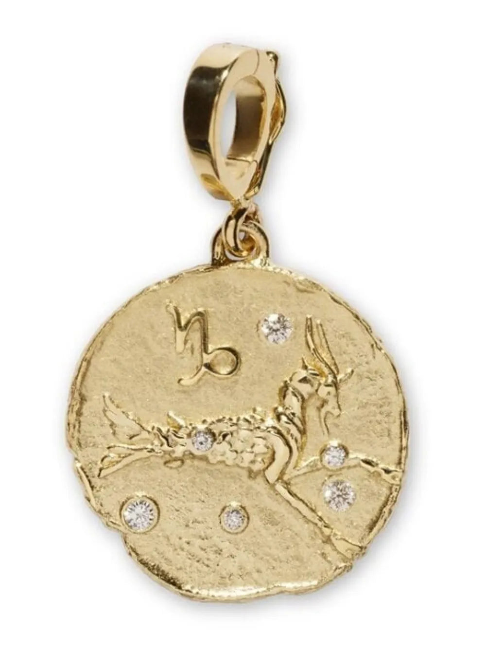 18kt yellow gold small Of The Stars Capricorn pendant charm
