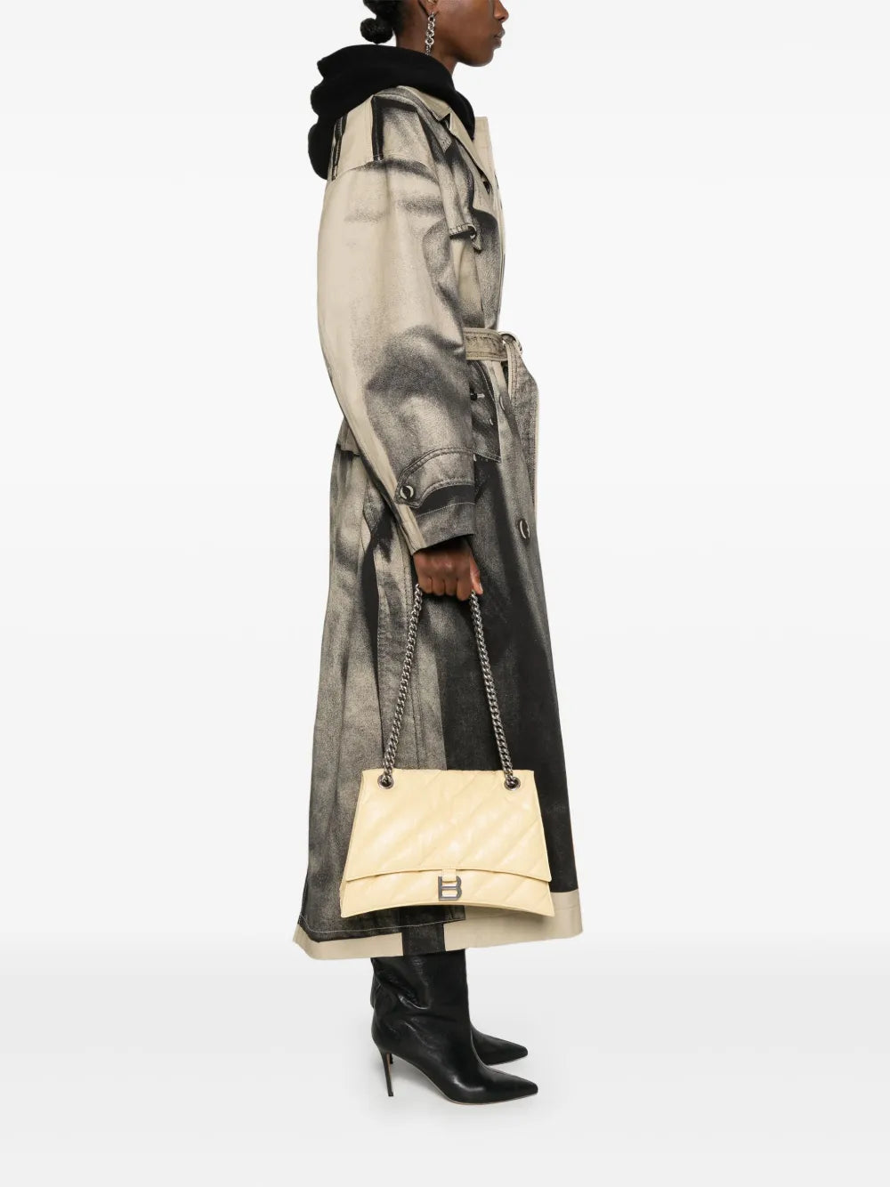 medium Crush leather shoulder bag