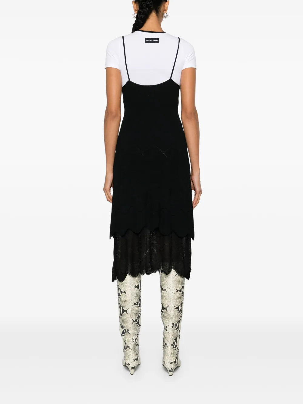2003 knitted midi dress