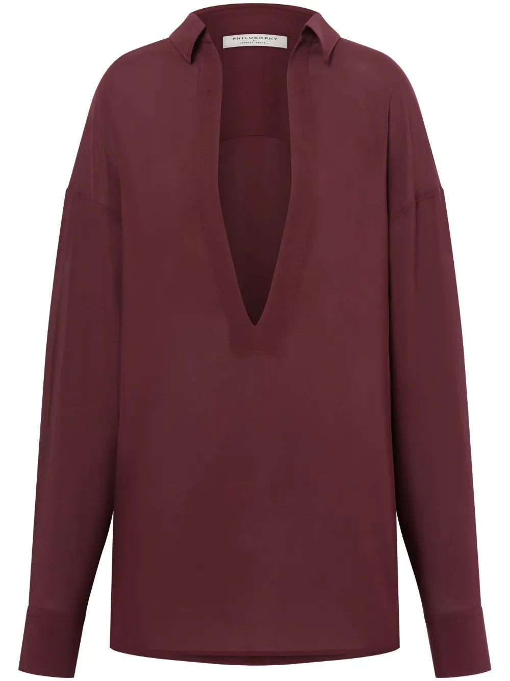 belted long-sleeve dress