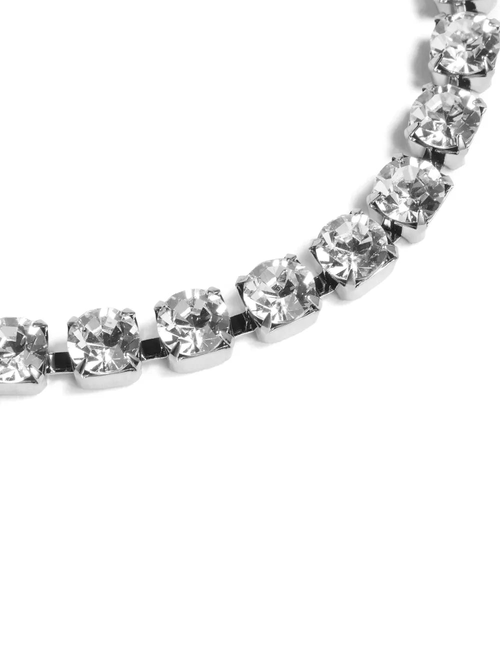 logo-engraved metal bracelet