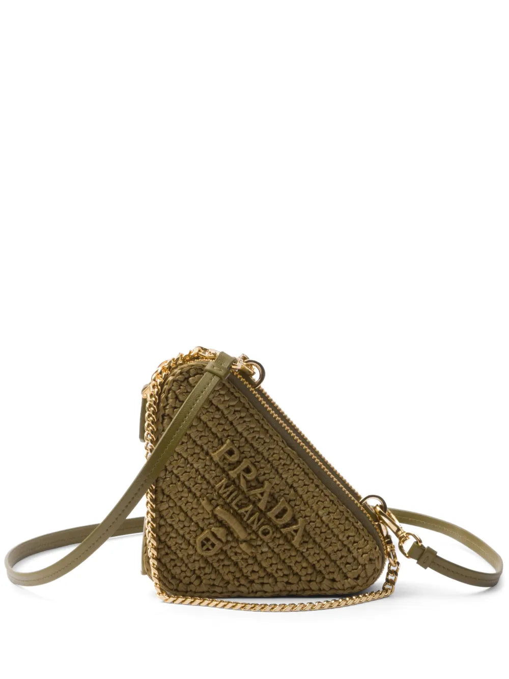 Woven fabric mini-pouch