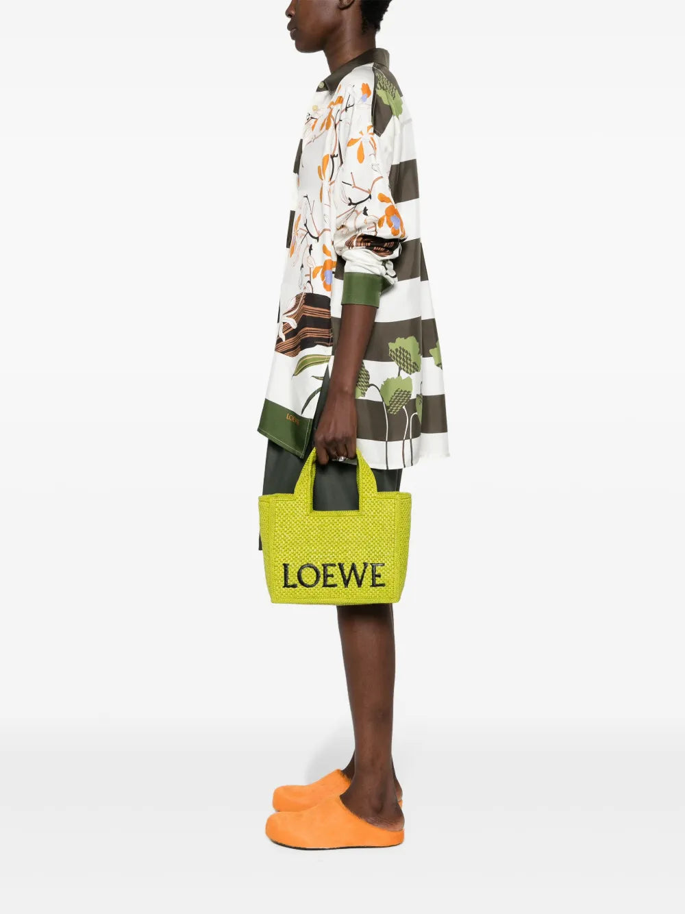 small Loewe Font tote bag