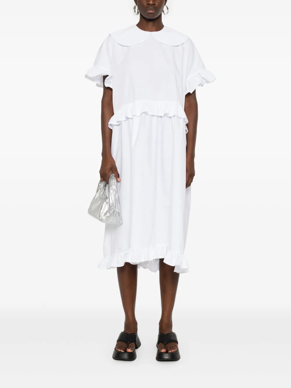 Dahlia ruffled dress