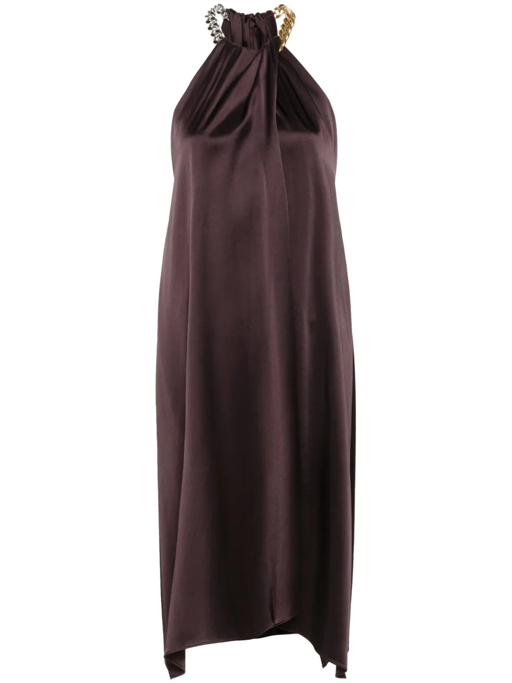 Falabella-chain midi dress