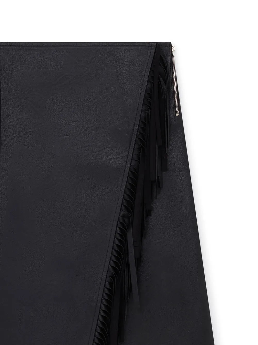 Altermat fringe midi-skirt 