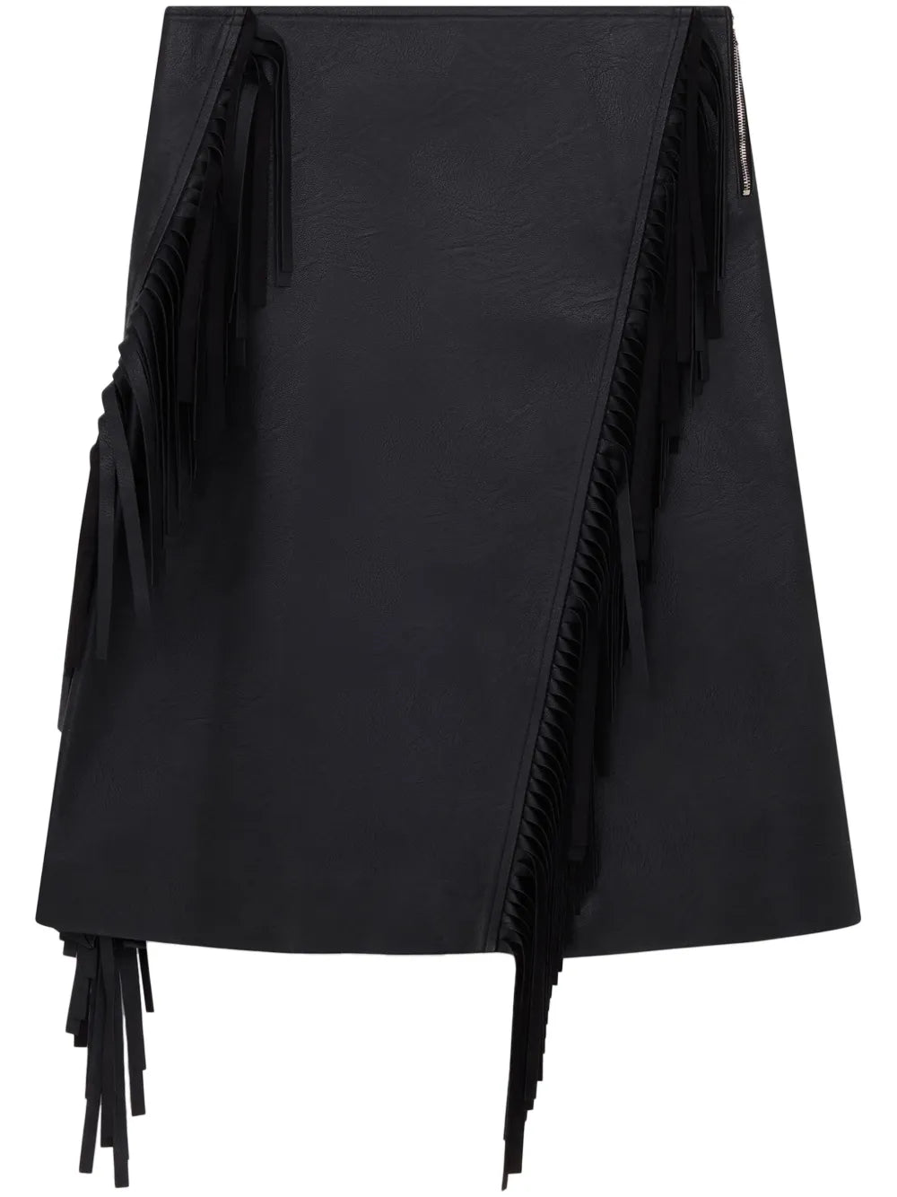 Altermat fringe midi-skirt 