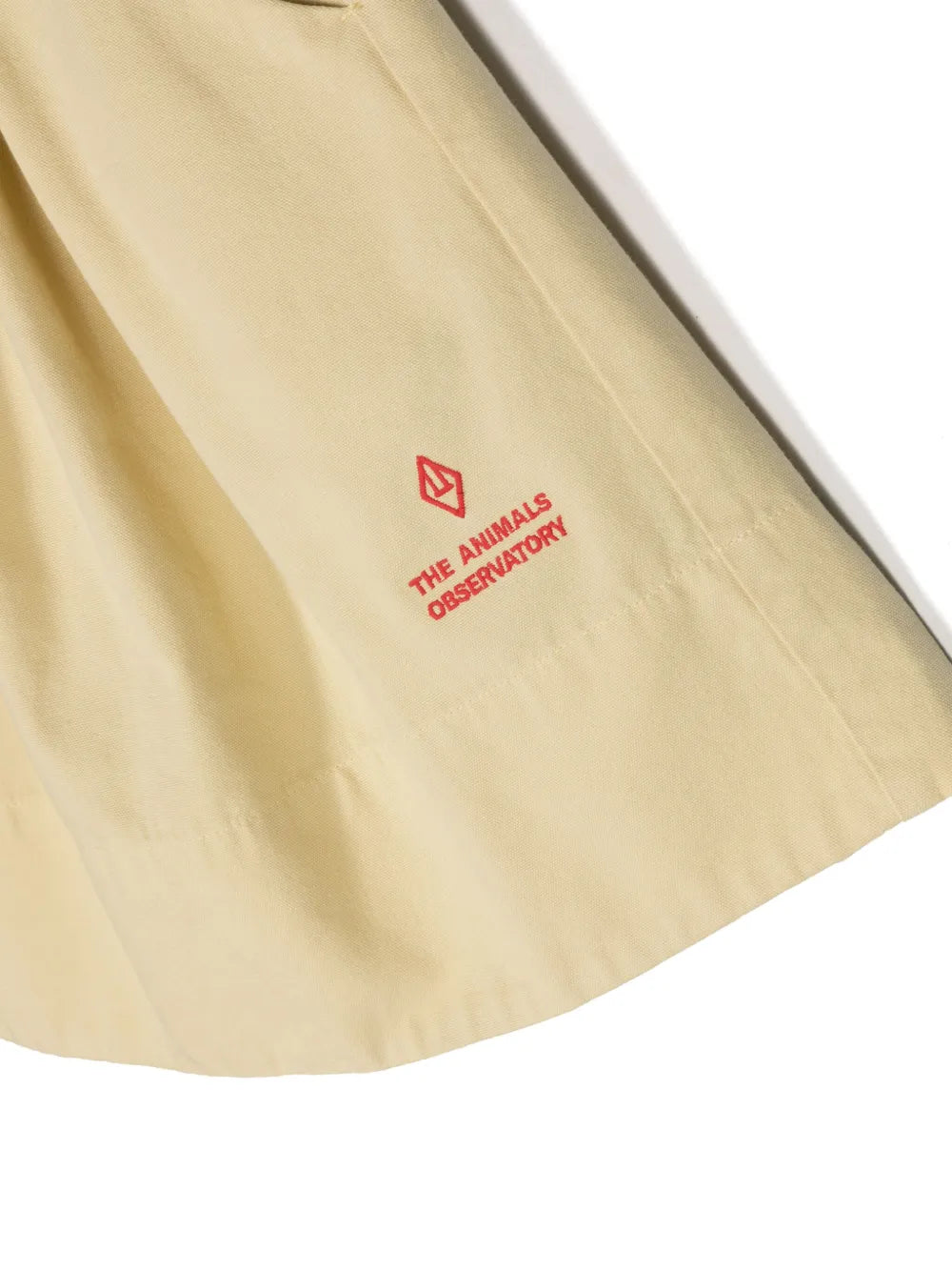 Sow logo-embroidered midi skirt