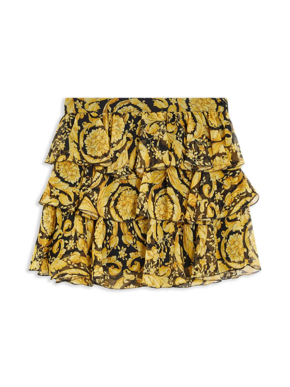 Barocco print skirt 