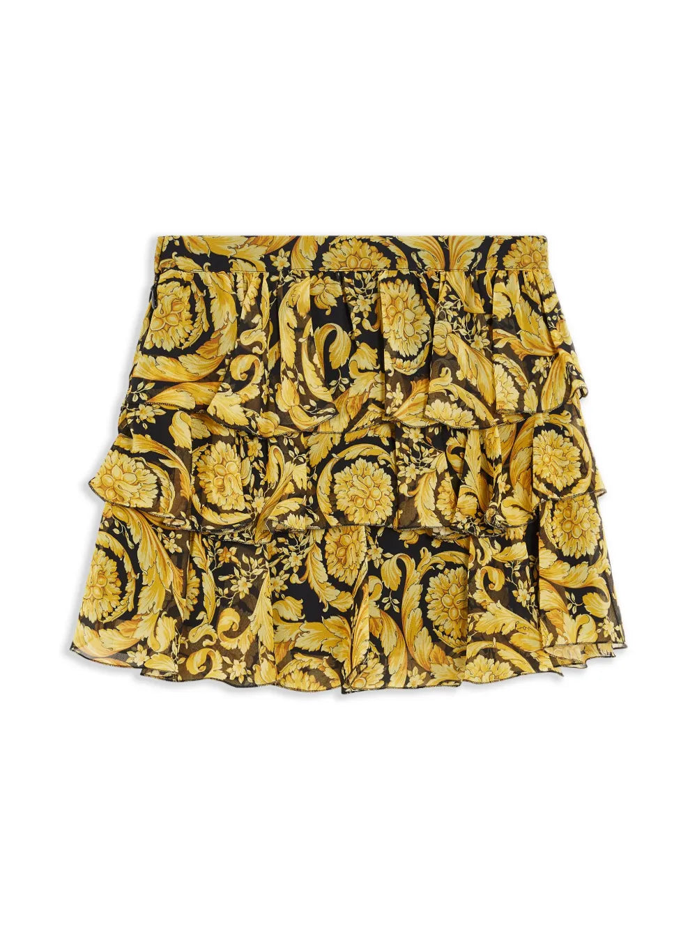 Barocco print skirt 