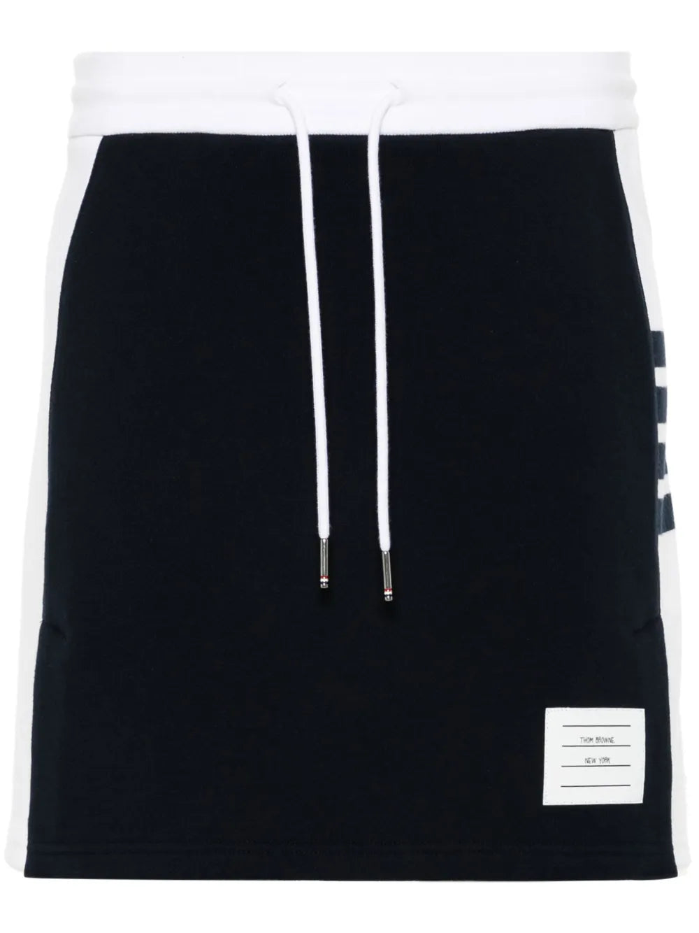 4 Bar-stripe mini skirt