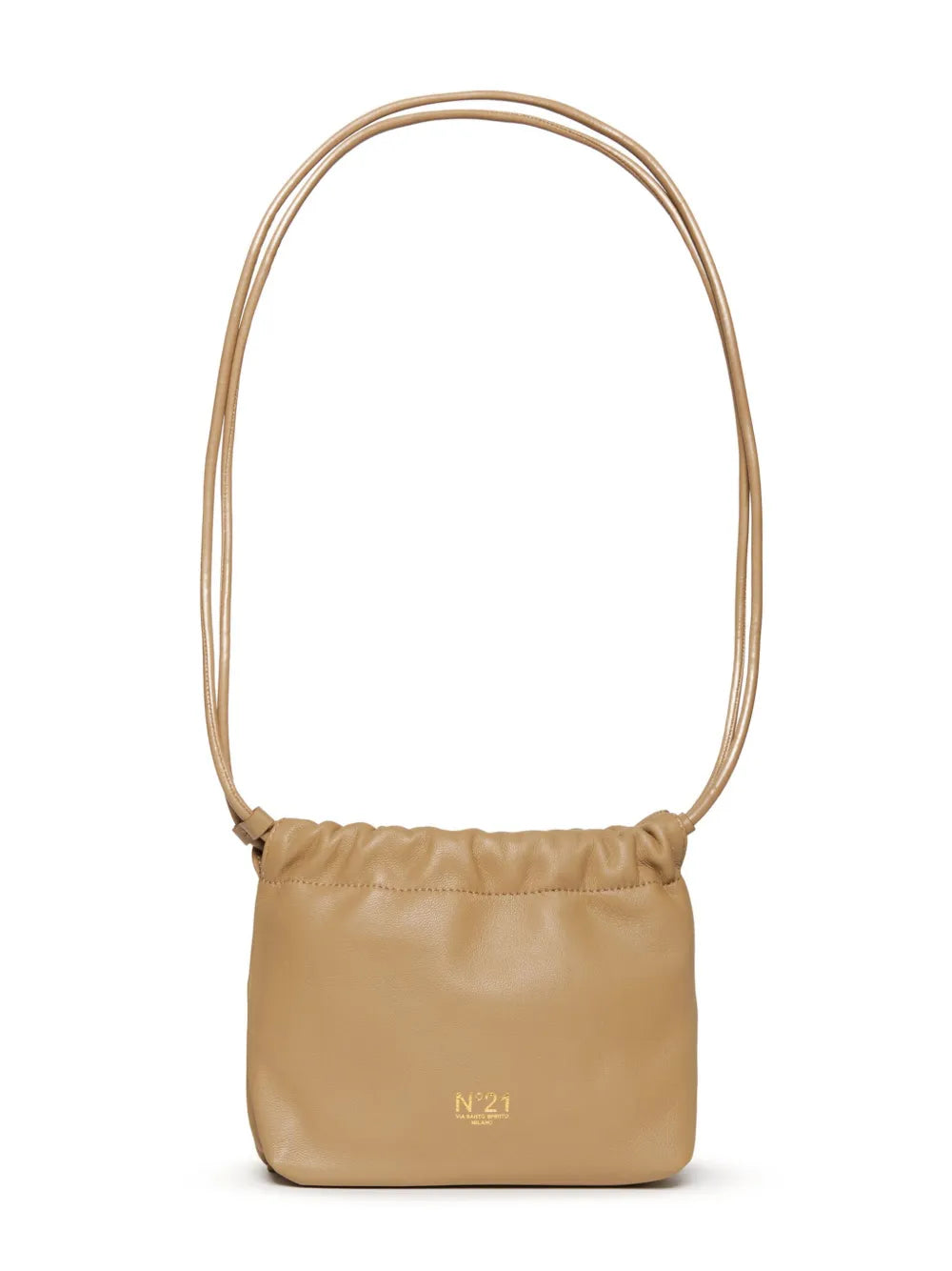 logo-print shoulder bag