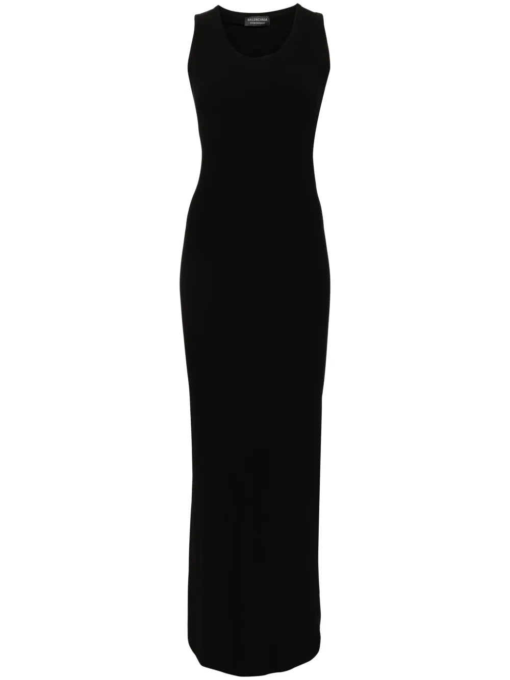 draped maxi dress
