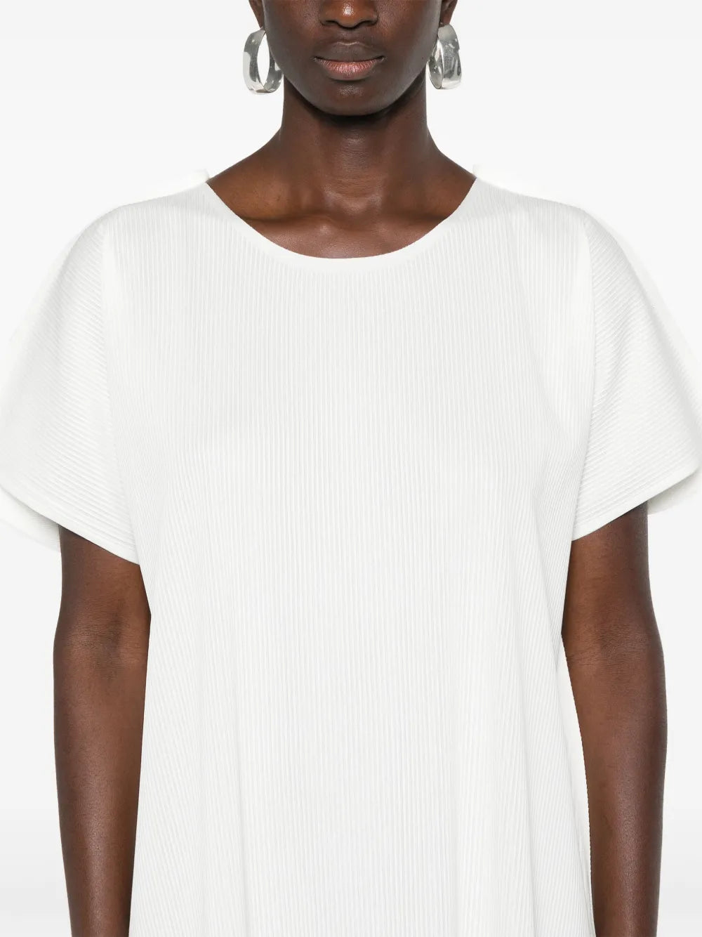 A-Poc Form ribbed midi dress