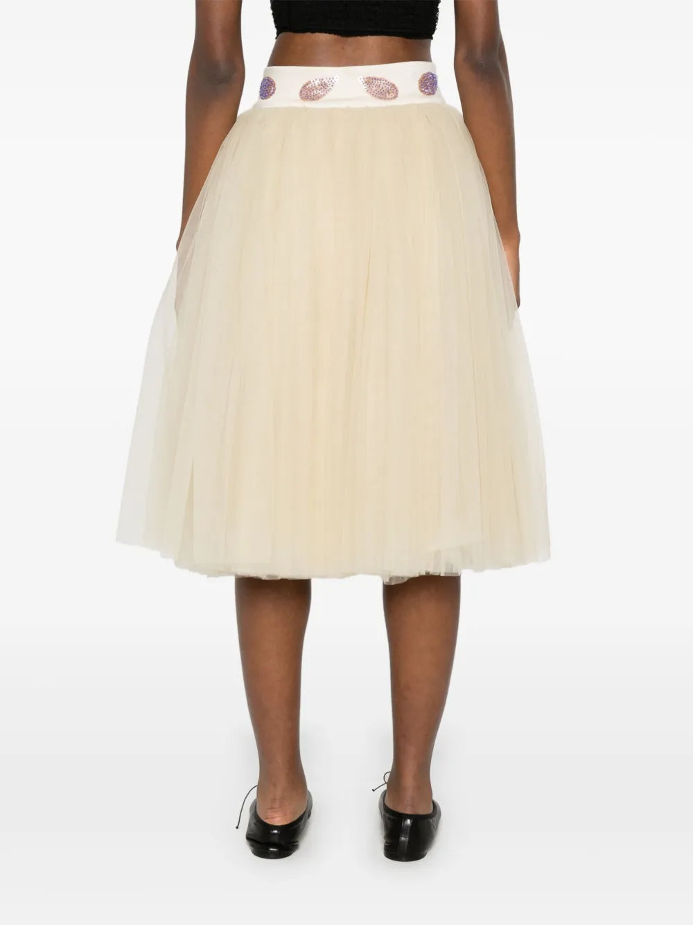 Sunset Lily midi skirt