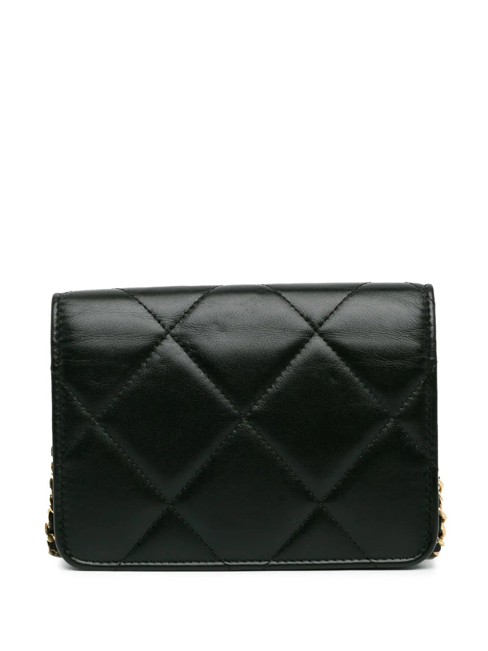 2021-2023 Quilted Calfskin Strass Clutch With Chain Flap crossbody bag