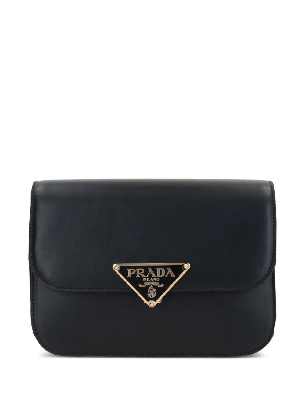 triangle-logo crossbody bag