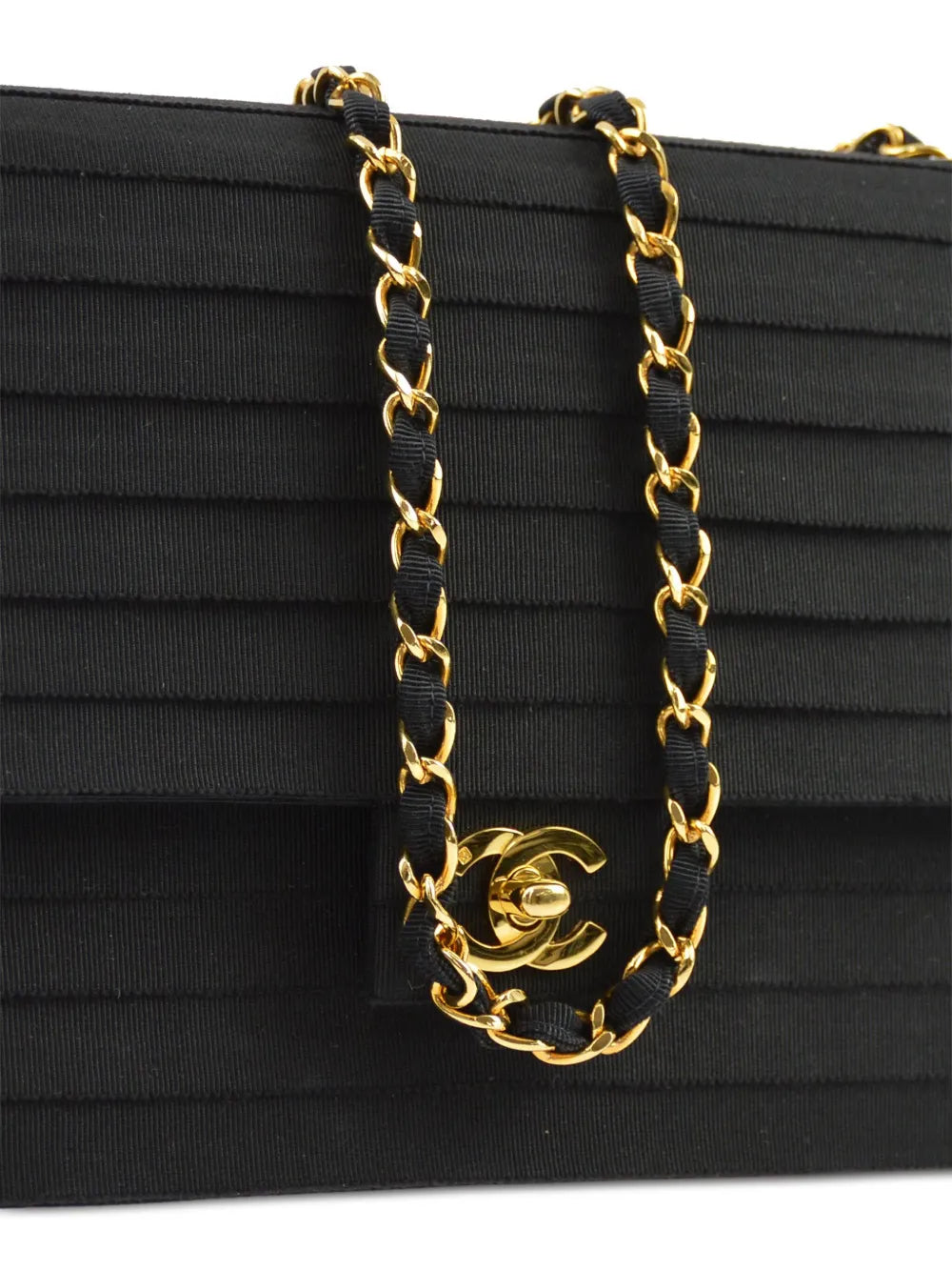 1990 flap chain shoulder bag