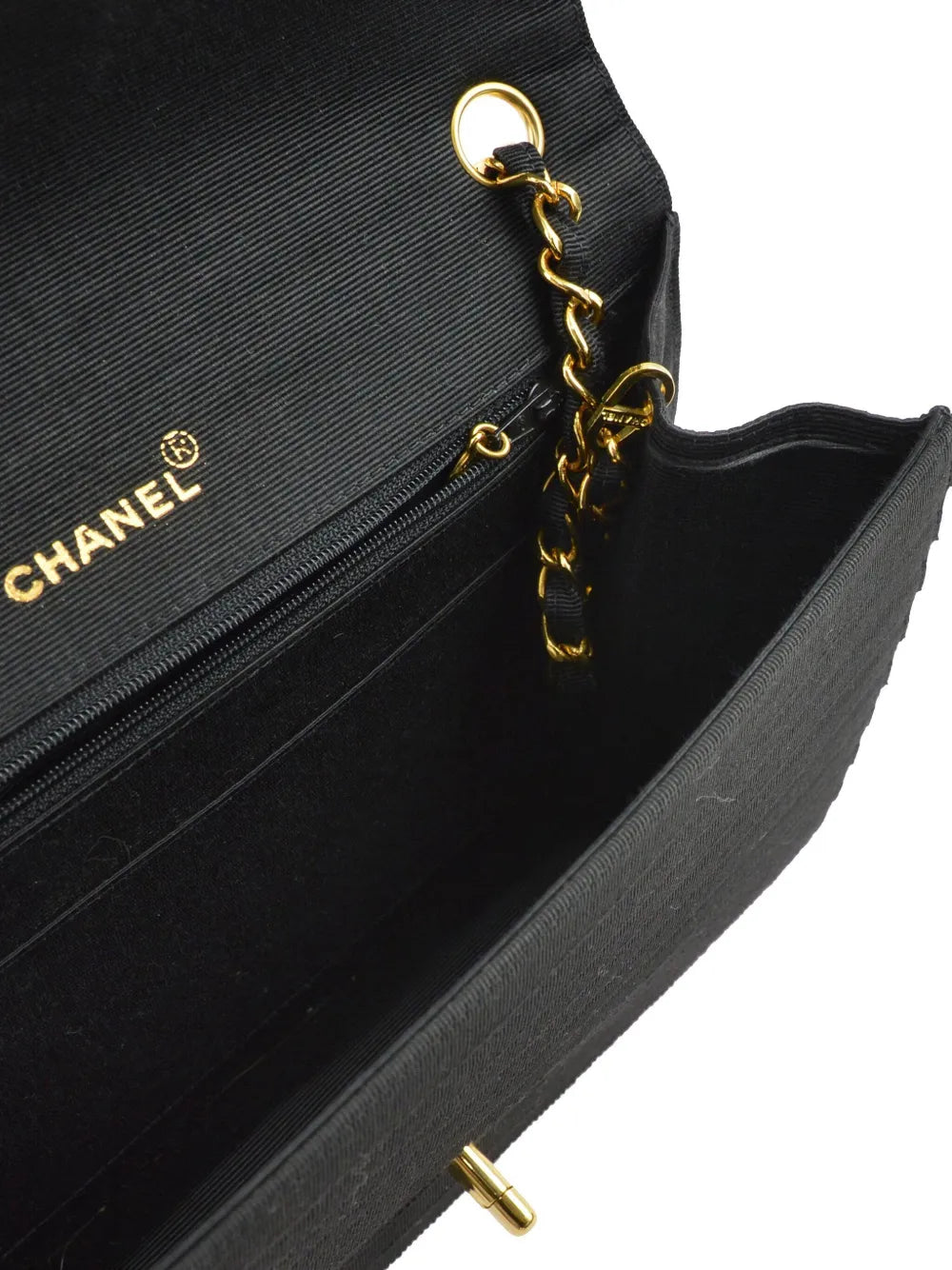 1990 flap chain shoulder bag