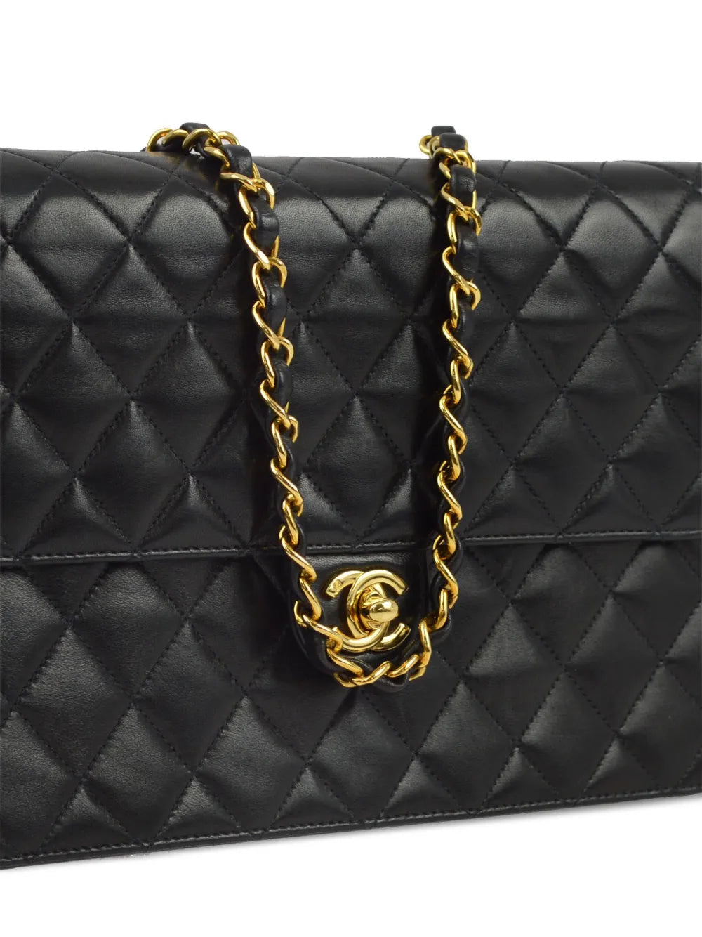 2002 CC turn-lock shoulder bag