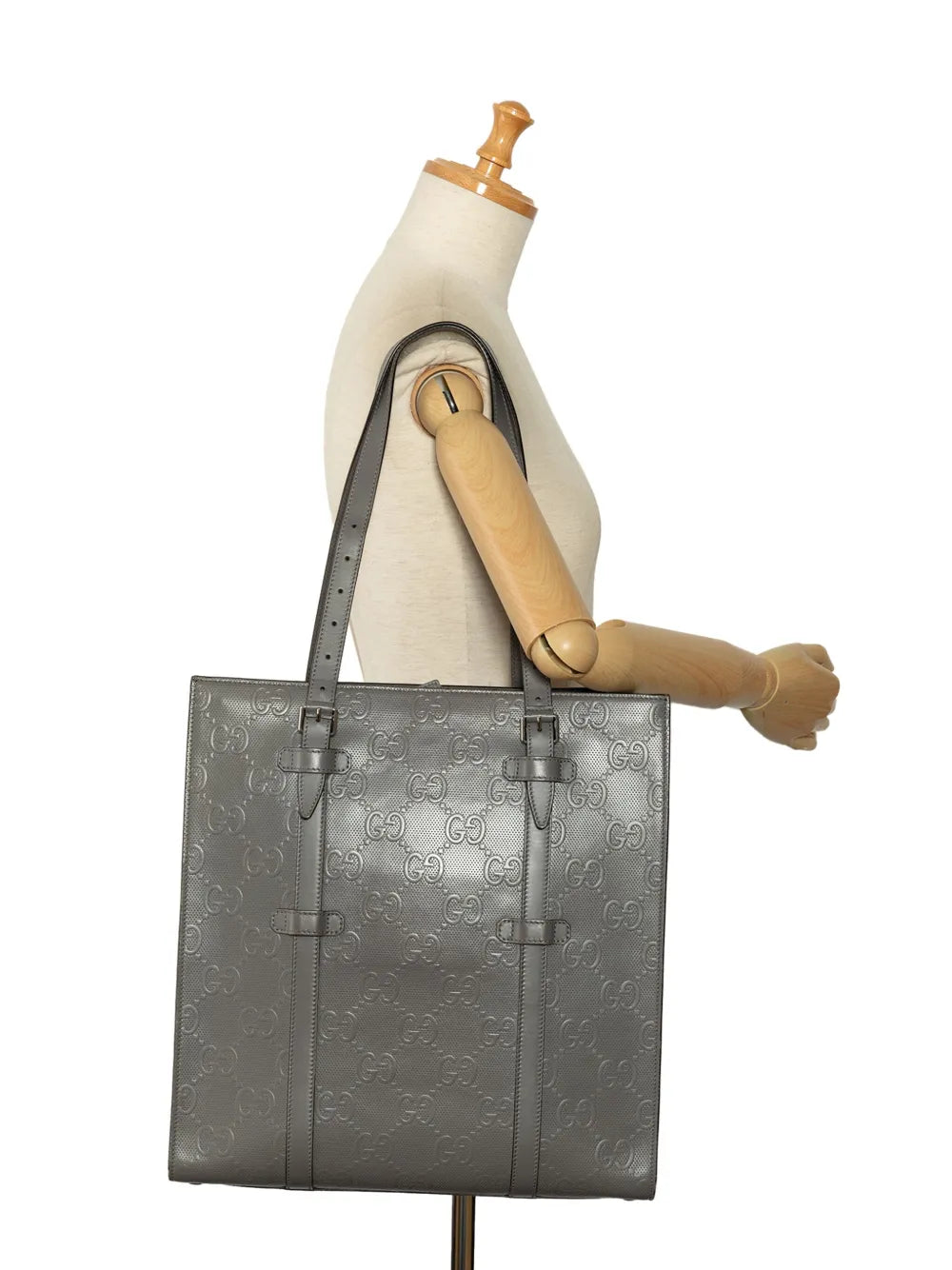 2016-2023 GG Embossed Leather Vertical tote bag