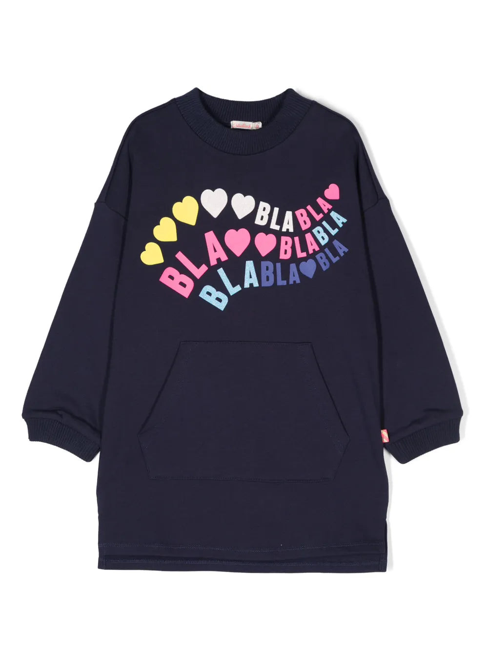 slogan-print dress