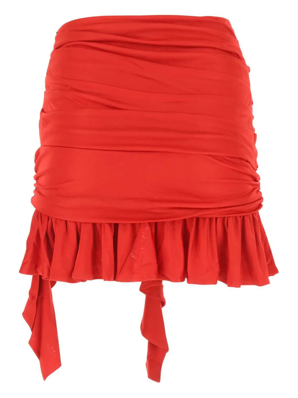 ruffle-detailing mini skirt 