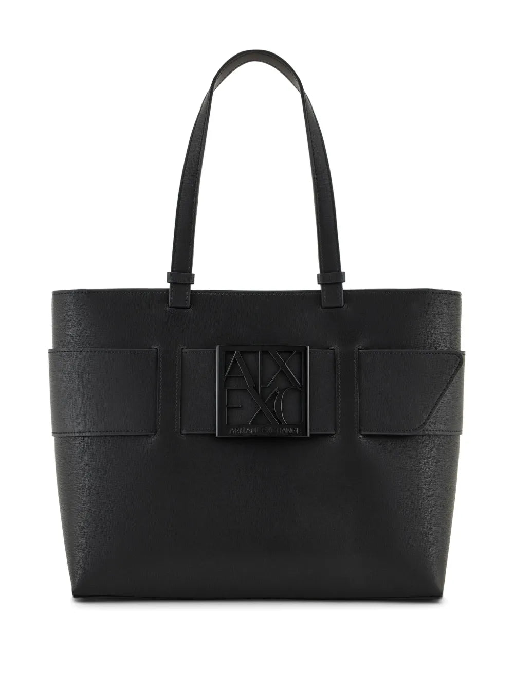 logo-plaque tote bag