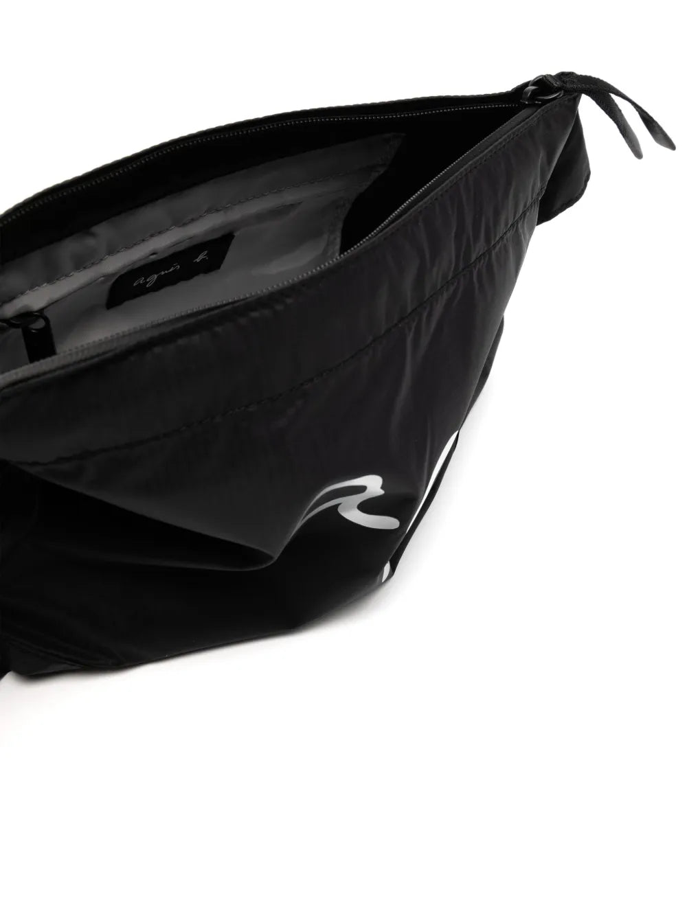 logo-print shoulder bag