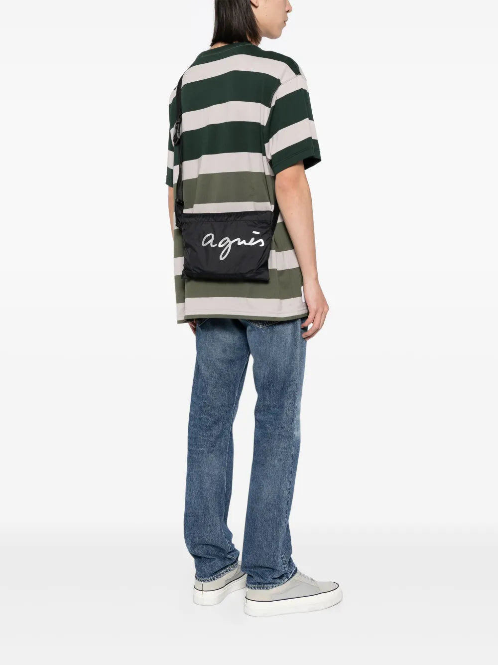logo-print shoulder bag
