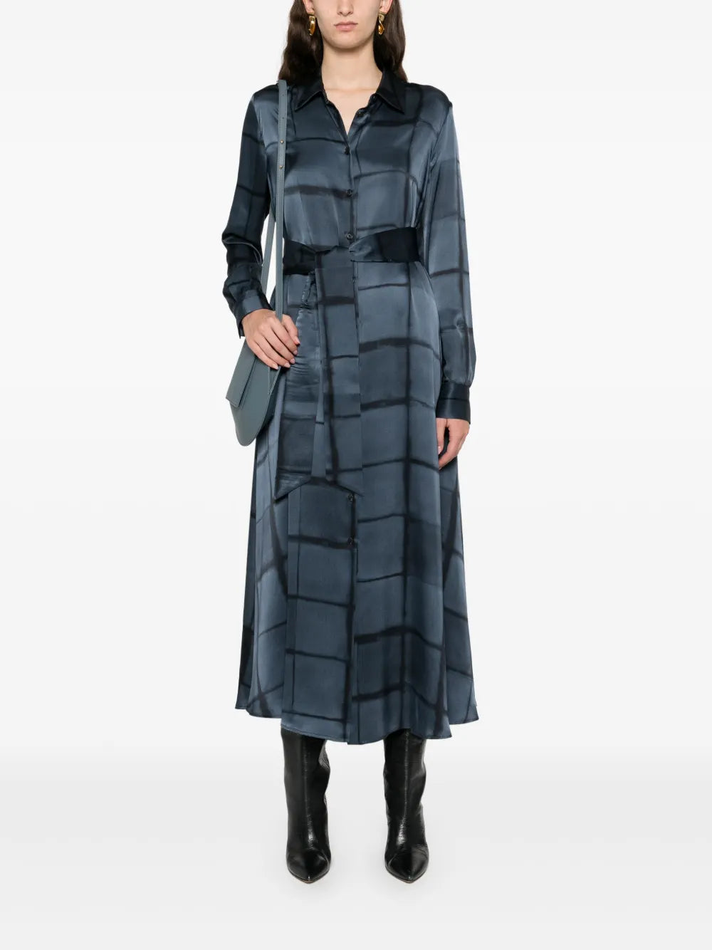 silk maxi dress