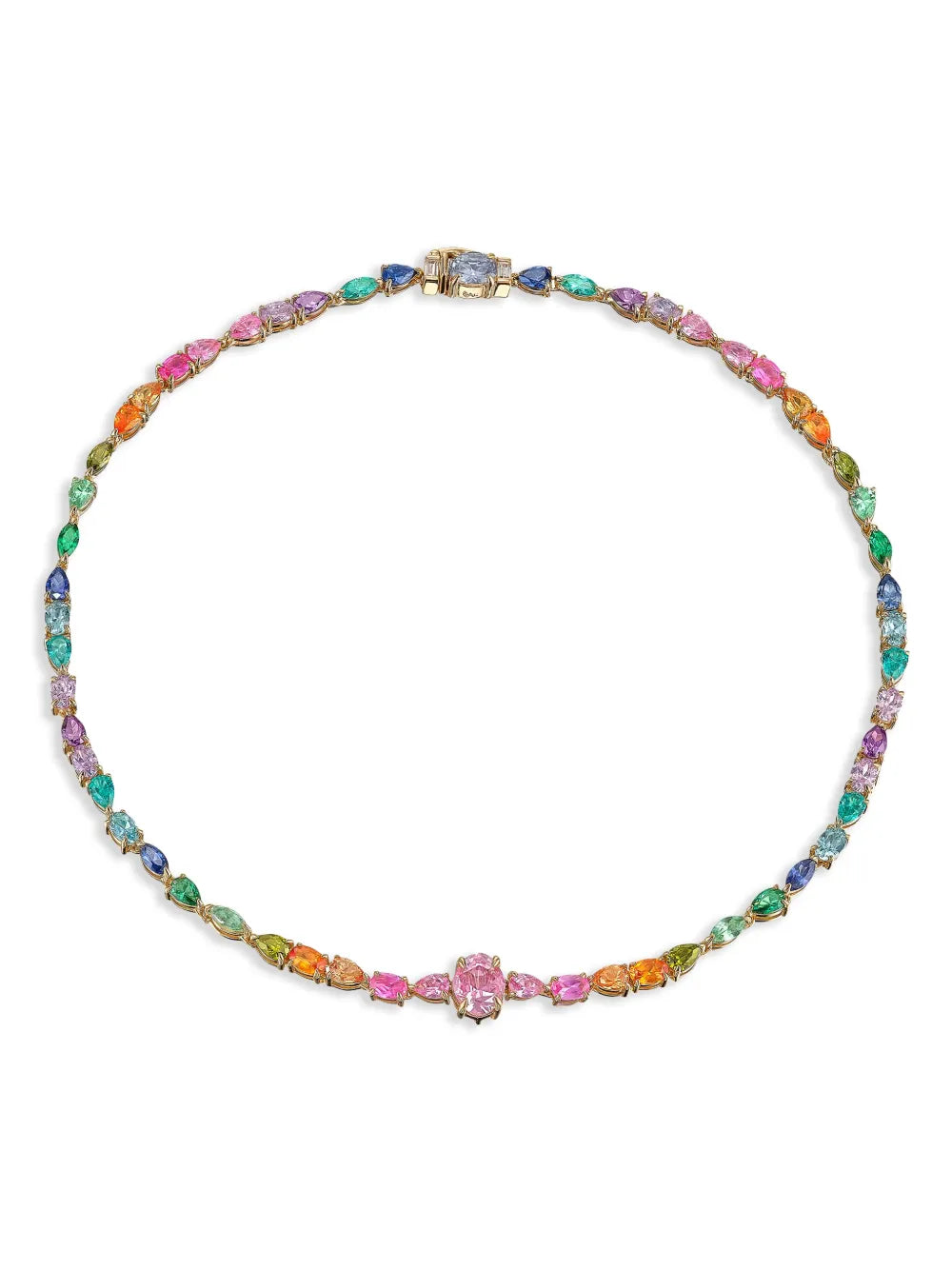18kt gold vermeil Rainbow Spectra necklace