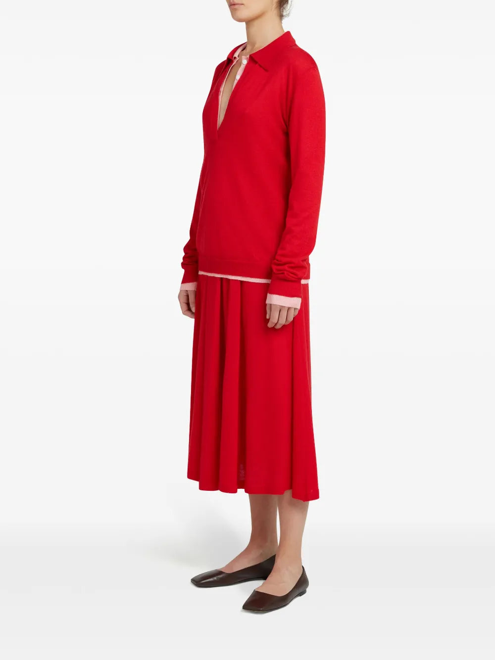 Bloom midi skirt
