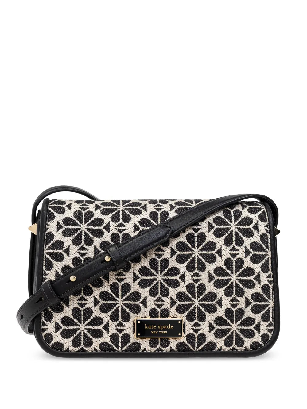 floral-jacquard crossbody bag 