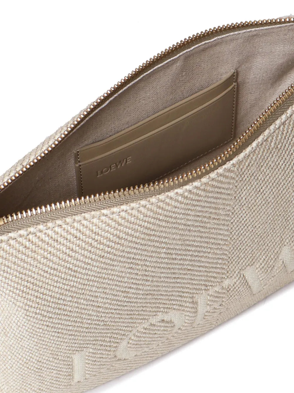 Oblong clutch bag