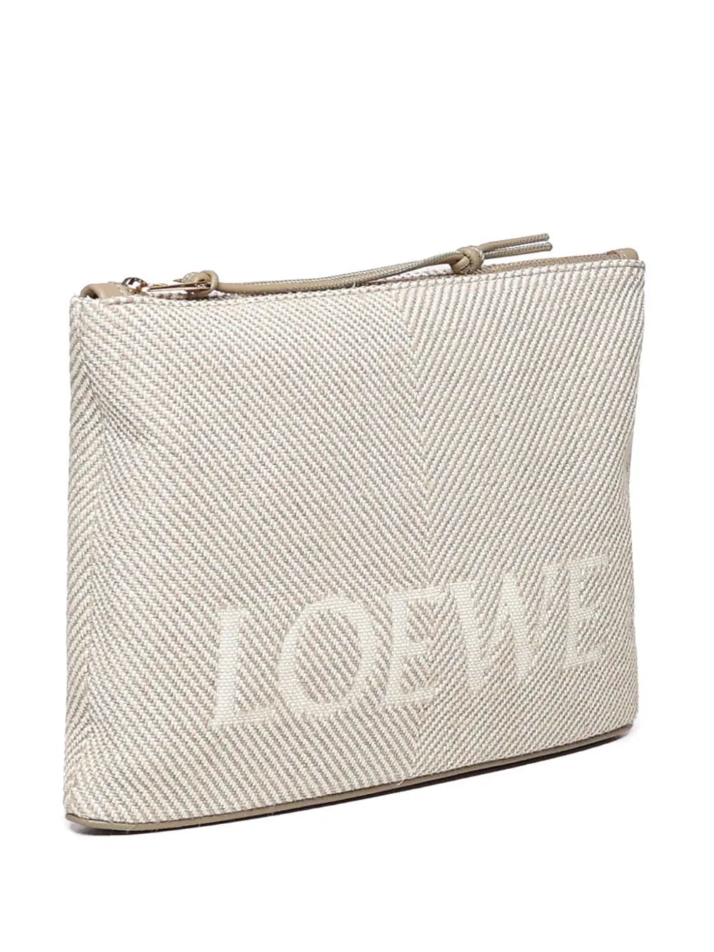 Oblong clutch bag