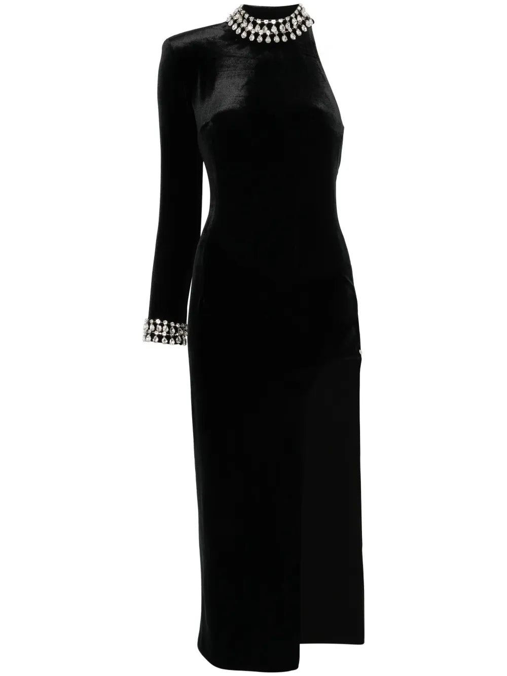 crystal-embellished dress
