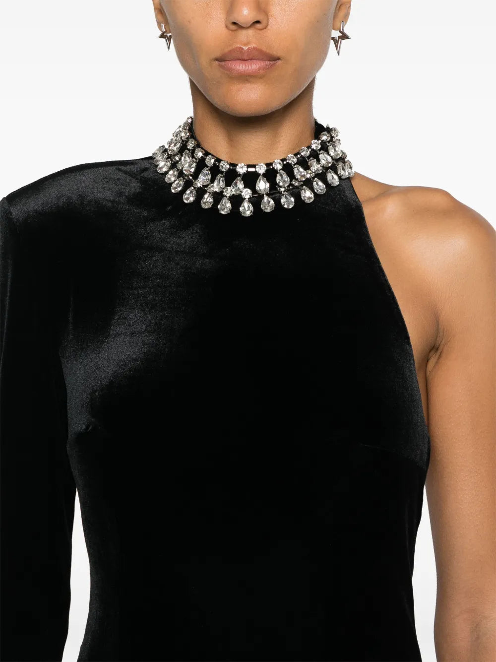 crystal-embellished dress