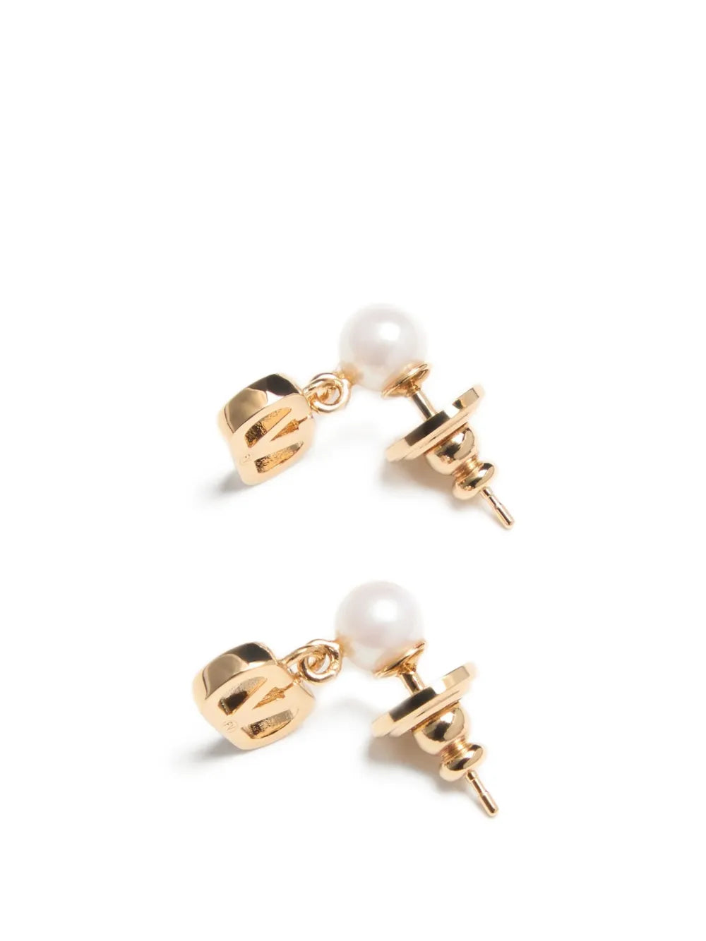 VLogo earrings