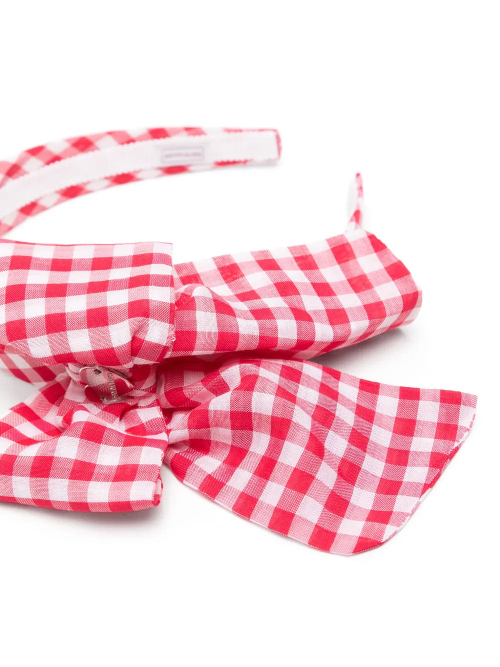checked headband