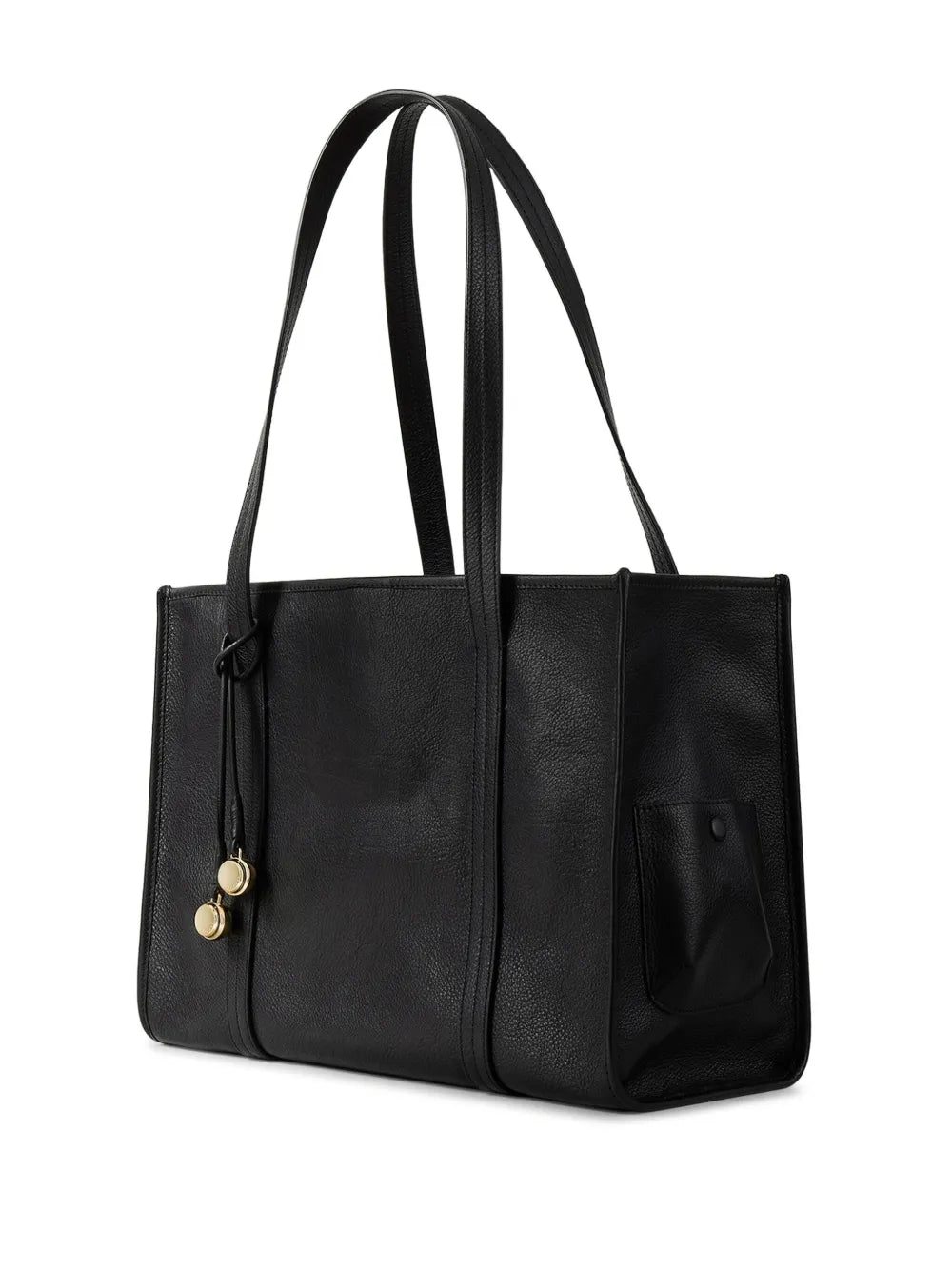 structured tote bag
