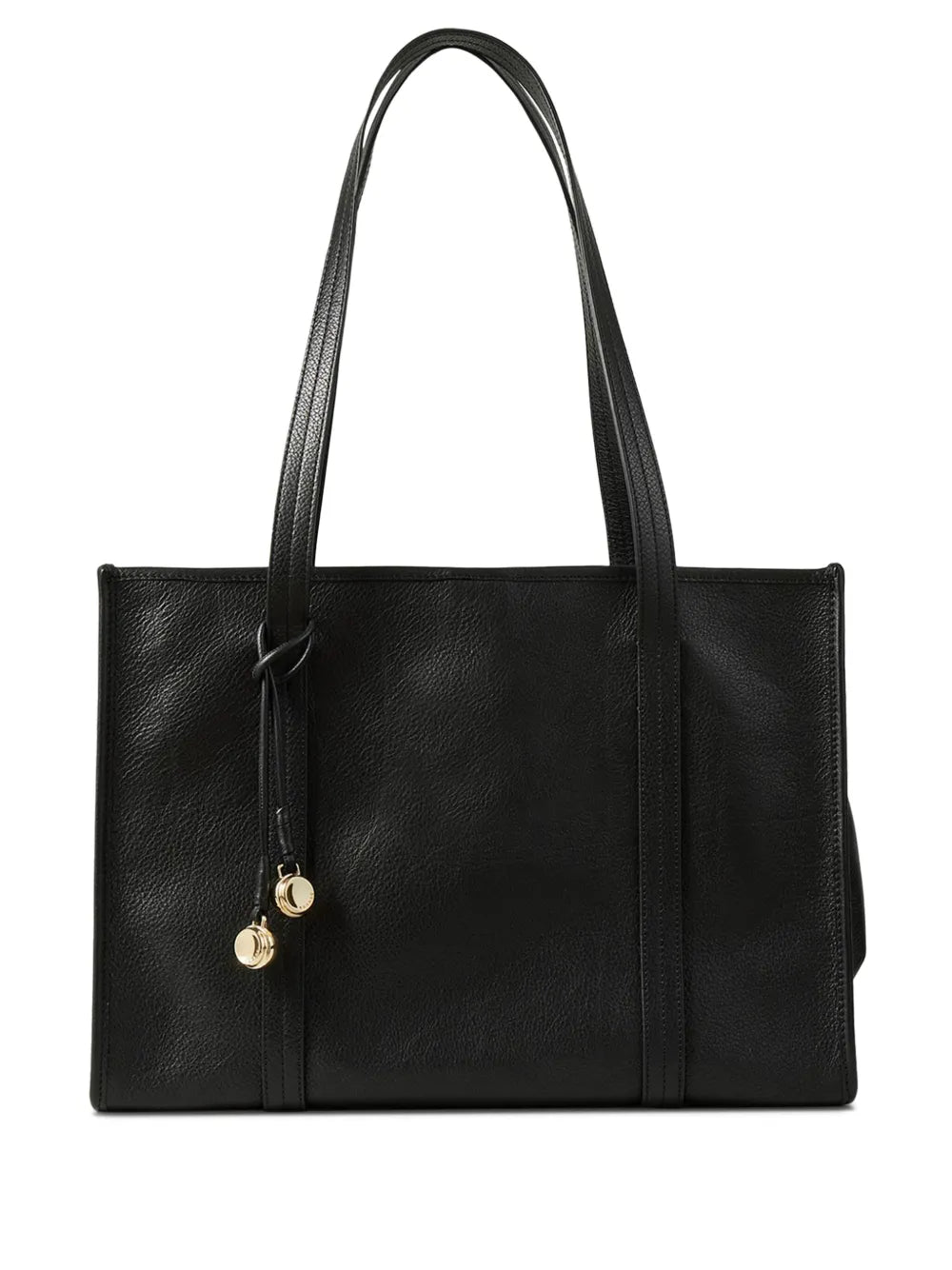 structured tote bag