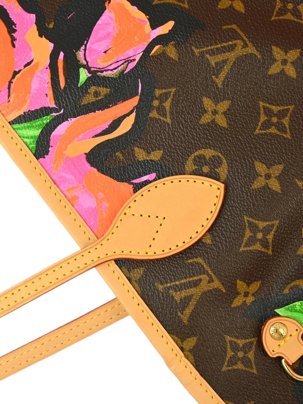 2008 x Stephen Sprouse Rose Neverfull tote bag