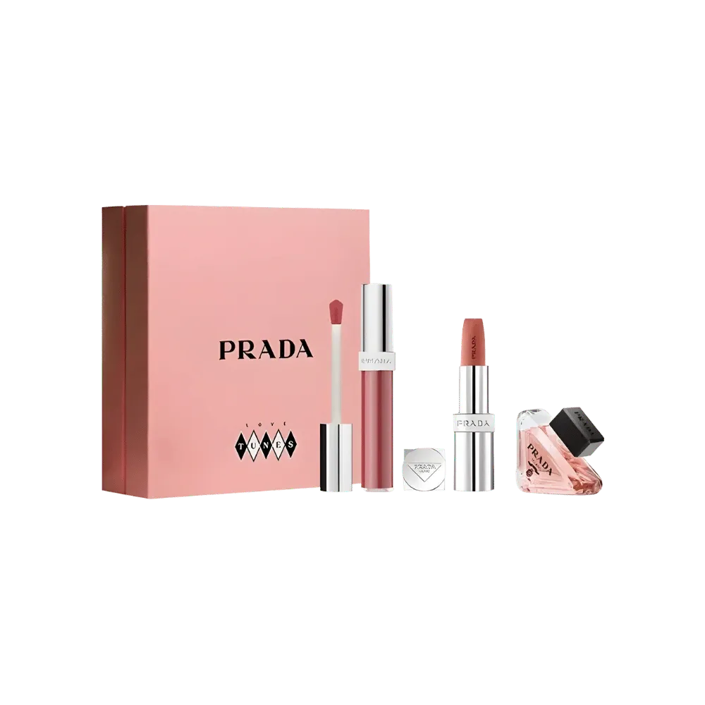 Prada Glass Lip Gloss Matte Lipstick Gift Set 2026